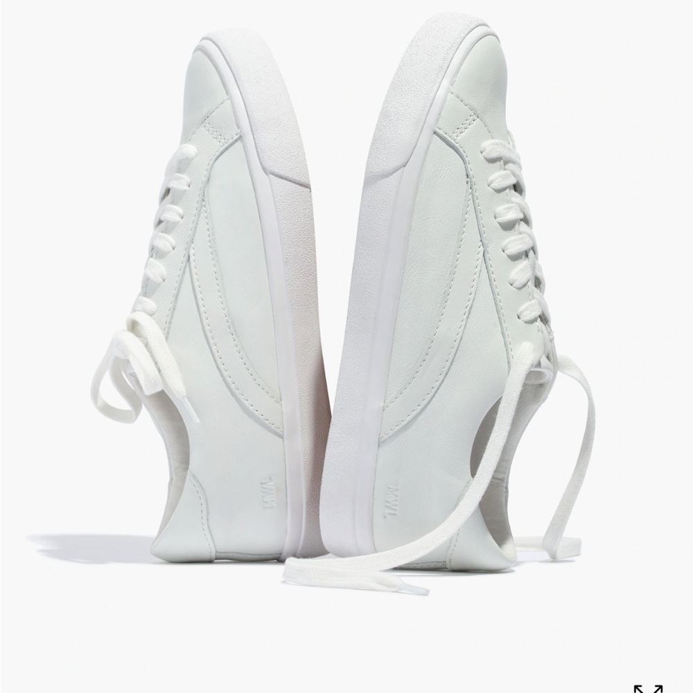 Madewell Sidewalk Low Top Sneakers in Leather